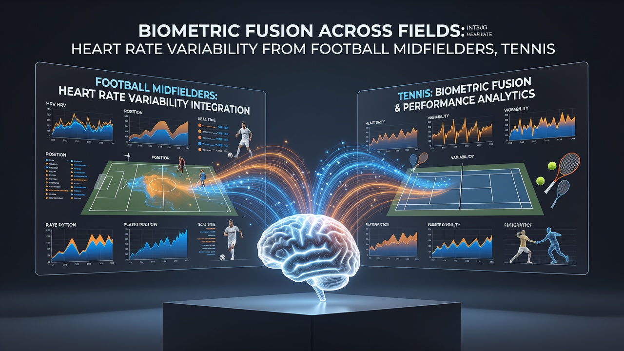 Chart illustrating equine stress marker trends alongside football and tennis biometric data for multi-sport betting layers