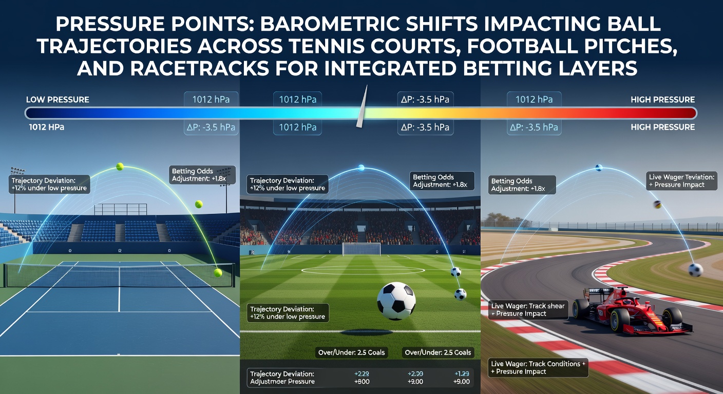 Barometric pressure effects on sports equipment and playing surfaces