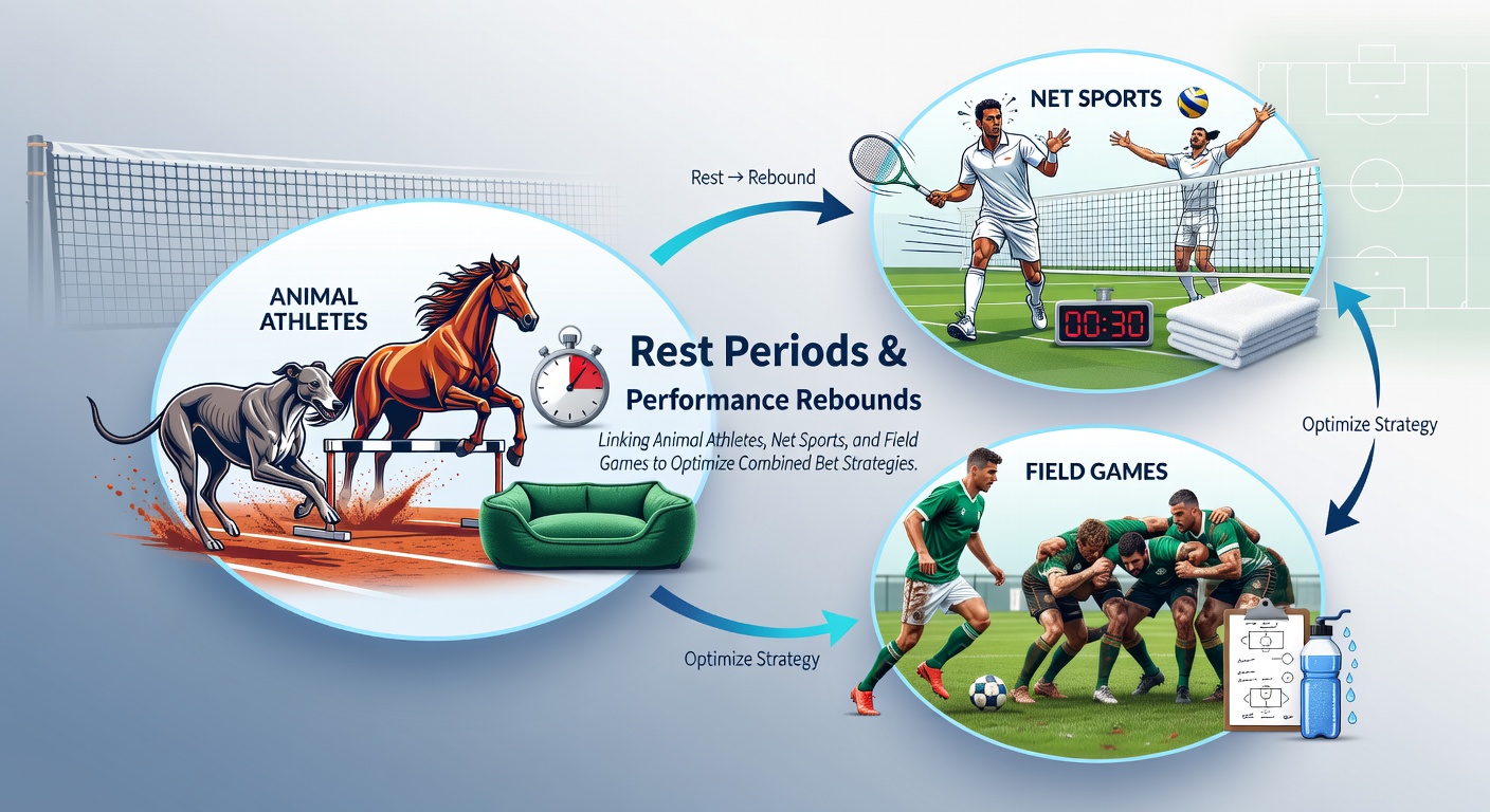 Analysis of rest periods and performance rebounds in horse racing, tennis, and soccer for betting optimization
