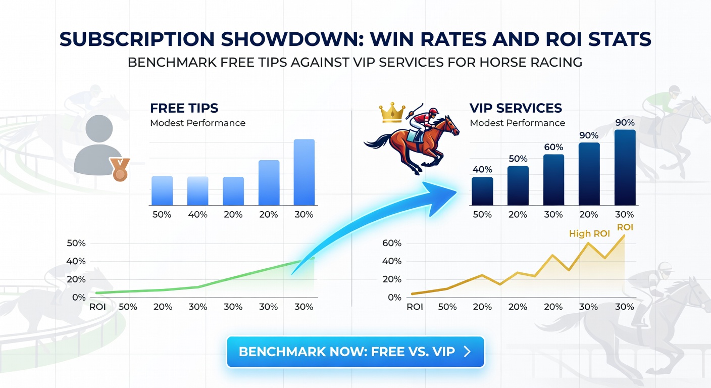 Visual breakdown of tennis accumulator performance, with graphs showing VIP services outperforming free tips in win rates and ROI during major tournaments